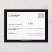 Verloving Collage Save the Date Aankondiging (Achterkant)