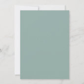 VERLOVING | De moderne Waterverf Eucalyptus Foliag Kaart (Achterkant)