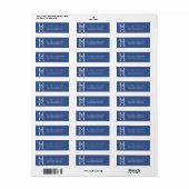 VERLOVING DINNER | ADRESETIKETTEN ETIKET (Full Sheet)