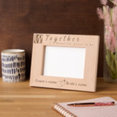 Verloving en Passen getrouwd liefde en trouwringen Gegraveerde Lijstjes (Links)