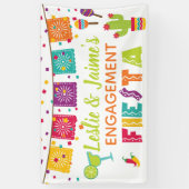 Verloving Fiesta Banner - Witte achtergrond (Verticaal)