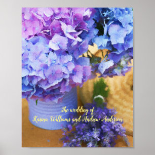 Verloving Floral Flower Poster