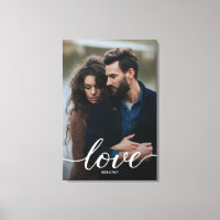 Verloving Foto met namen Portrait Love Script