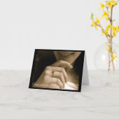 Verloving gefeliciteerd kaart (Gele Bloem)