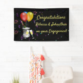 Verloving Gefeliciteerd Spandoek (Insitu)