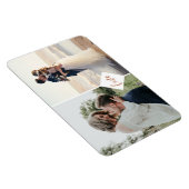 Verloving Love Script Rust Copper Weddenschap Magneet (Rechterzijde)