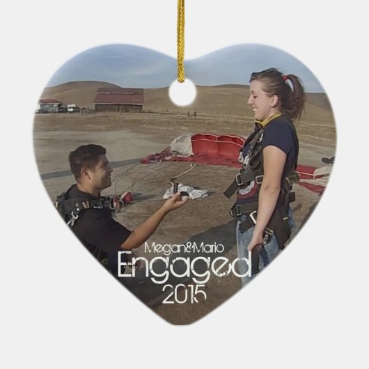 Verloving Ornament (Achterkant)