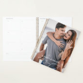 Verloving paar foto bruiloft planner (Display)