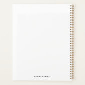 Verloving paar foto bruiloft planner (Achterkant)