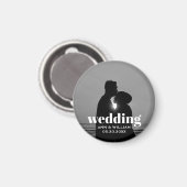 Verloving Photo Magnet Magneet (Voorkant / Achterkant)