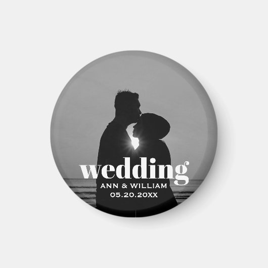 Verloving Photo Magnet Magneet (Voorkant)