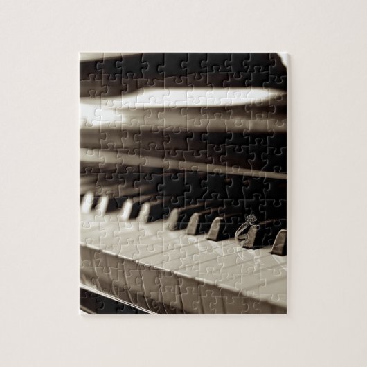 Verloving Piano Keys Legpuzzel (Verticaal)
