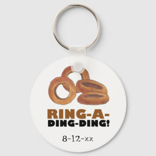 Verloving Ring-a-Ding-Wedding Sleutelhanger