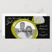 Verloving Ring Photo Aankondiging (Voorkant / Achterkant)