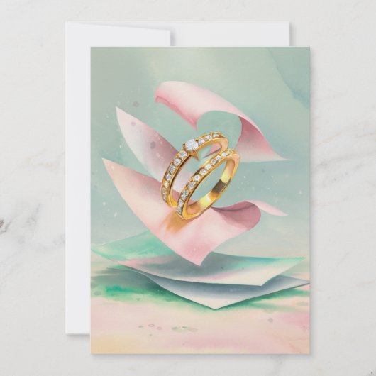 Verloving Ringingen Kaart (Voorkant)