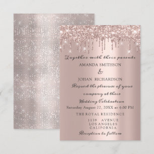 Verloving Roos Gold Blush Drids Blush Blush Kaart