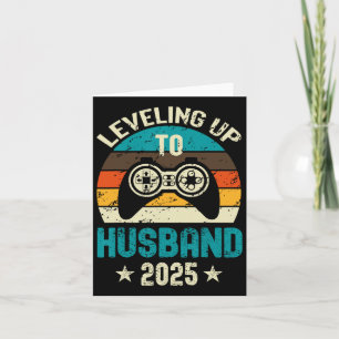 Verloving T-shirt voor gamer bruidegom nivelleren Kaart