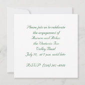 Verloving Uitnodiging (Achterkant)