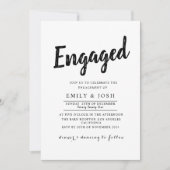 Verloving Uitnodiging (Voorkant)