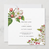 Verloving Uitnodiging (Floral) (Voorkant)