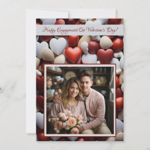 Verloving Valentijnsdag Lovecore Persoonlijke 2 Kaart