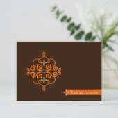 Verloving van de islamitische islam kaart (Staand voorkant)