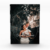 Verloving Wedding Foto en naamblok (Voorkant)