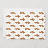 Verloving Wedding Party Mozzarella Cheese Sticks Kaart (Achterkant)