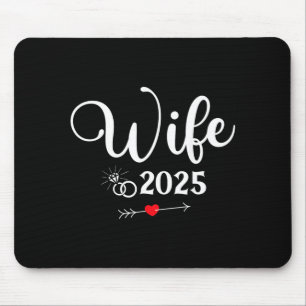 Verlovingsfeest 2025 Vrouw Man Matching Muismat