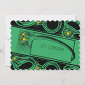 Verlovingsfeest (groene versie) kaart (Achterkant)