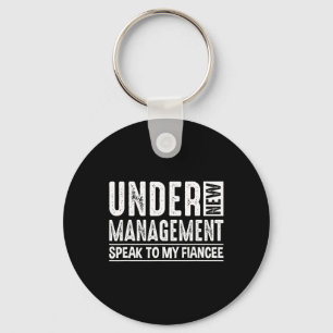 Verlovingsfeest Mannen onder nieuw management zien Sleutelhanger