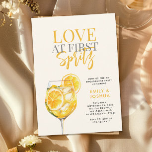 verlovingsfeest van Limoncello Spritz Kaart