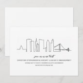 Verlovingsfeestje in San Francisco Kaart (Voorkant / Achterkant)