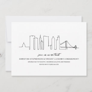 Verlovingsfeestje in San Francisco Kaart