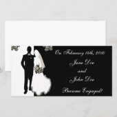 Verlovingskaarten Aankondiging (Voorkant / Achterkant)