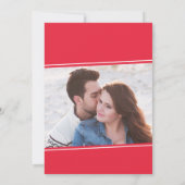 Verlovingskerstkaart, Kerst save the date (Achterkant)