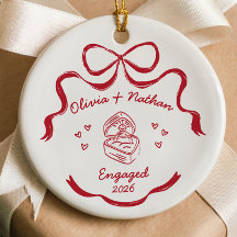 Verlovingsornament Cadeau voor verloofden