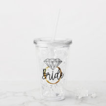 Verlovingsring van diamant goud voor bruid 