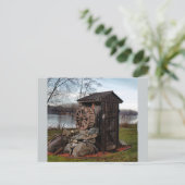 Vermaak over het oude huis briefkaart (Staand voorkant)