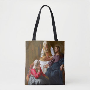 Vermeer - Christus in het Huis van Martha en Mary Draagtas