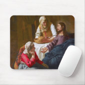 Vermeer - Christus in het Huis van Martha en Mary Muismat (Met muis)