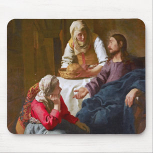 Vermeer - Christus in het Huis van Martha en Mary Muismat