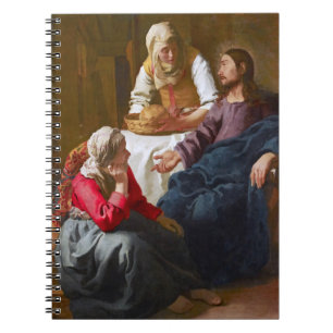 Vermeer - Christus in het Huis van Martha en Mary Notitieboek
