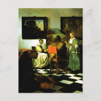 Vermeer: De concertkunst Briefkaart