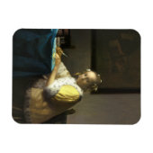 Vermeer Een dame die een brief schrijft Magneet (Horizontaal)