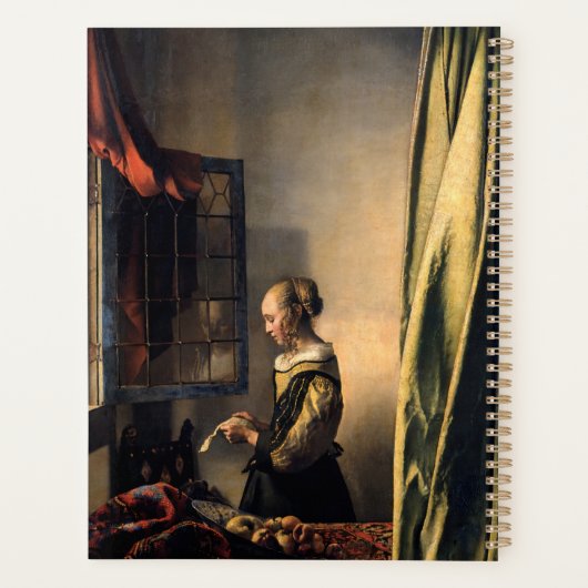 Vermeer - Fille lisant une lettre à une fenêtre ou (Dos)