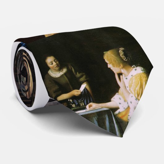 Vermeer Fine Art Stropdas (Opgerold)