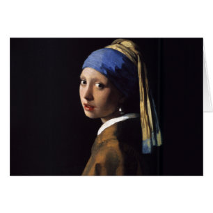 Vermeer Girl Pearl Élevant Masterpiece Peinture