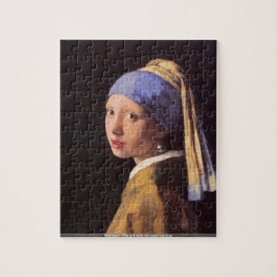 Vermeer - Het meisje met de parel die puzzel verdi