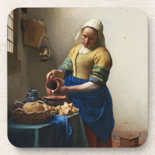 Vermeer Les Dessous de verre Milkmaid